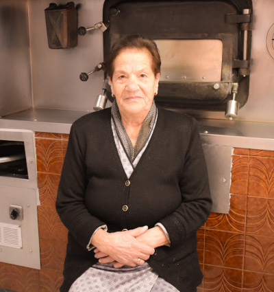 Élida Mesejo, panadeira de Carballo Élida Mesejo, panadeira de Carballo