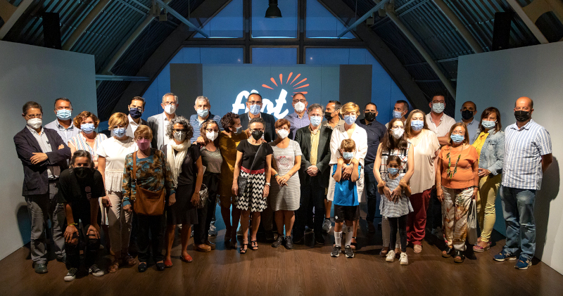 Foto de familia da presentación do FIOT 2021 Foto de familia da presentación do FIOT 2021