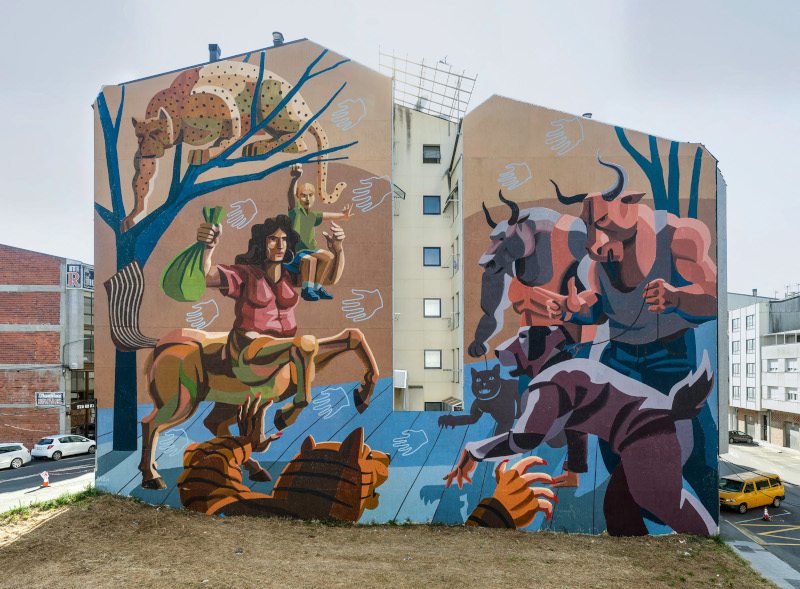Mural de Franco Fasoli JAZ Mural de Franco Fasoli JAZ