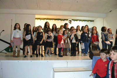 Festival de nadal en San Cristovo