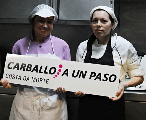 Belén Lage, á esquerda da foto, e Marisol Senande, á dereita Belén Lage, á esquerda da foto, e Marisol Senande, á dereita