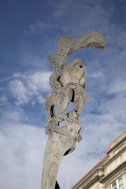 O cruceiro da Praza de Galicia O cruceiro da Praza de Galicia