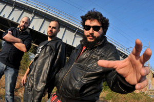 O grupo de blues rock Dixie Town O grupo de blues rock Dixie Town