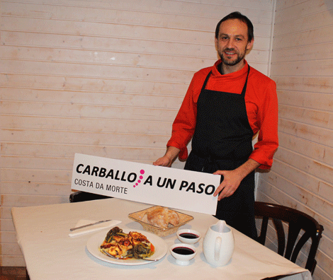 Gustavo Fernández Lage, cocinero y propietario de A Pedra Gustavo Fernández Lage, cocinero y propietario de A Pedra