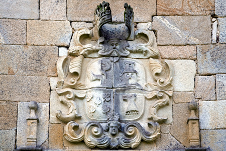 Escudo do Pazo de Vilardefrancos Escudo do Pazo de Vilardefrancos