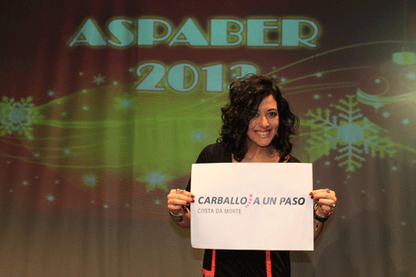 Lucía Pérez en Carballo Lucía Pérez en Carballo