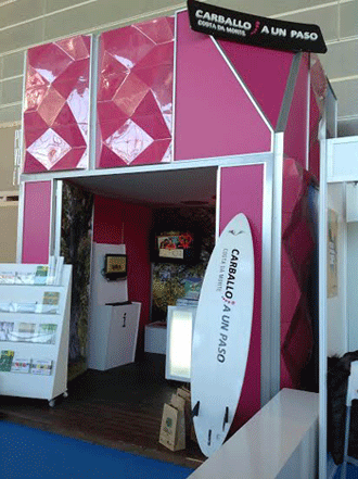 Stand turístico de Carballo Stand turístico de Carballo